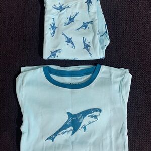 Shark Print Pajama Set